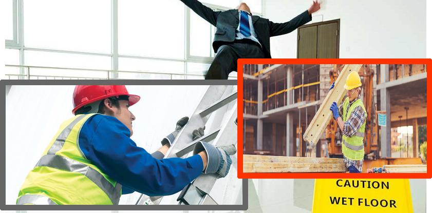 Manual Handling in the Workplace, Working at Height, Slips Trips and Falls at Work Course bundle