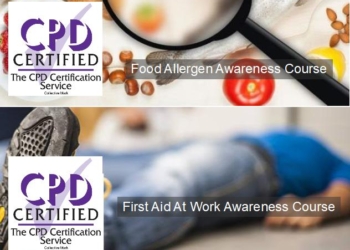 Food Allergen Awareness – First Aid At Work Awareness Course Bundle