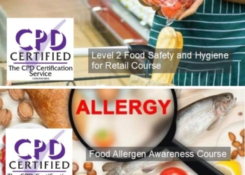 Level 2 Food Safety and Hygiene for Retail – Food Allergen Awareness Course Bundle